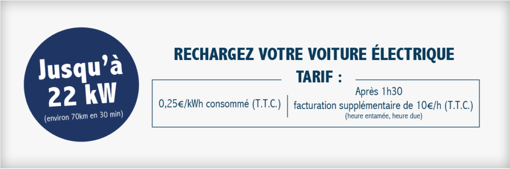 Rechargez votre voiture sur nos bornes